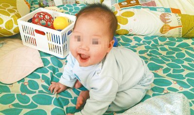 女婴“小美” 图：台湾《联合报》