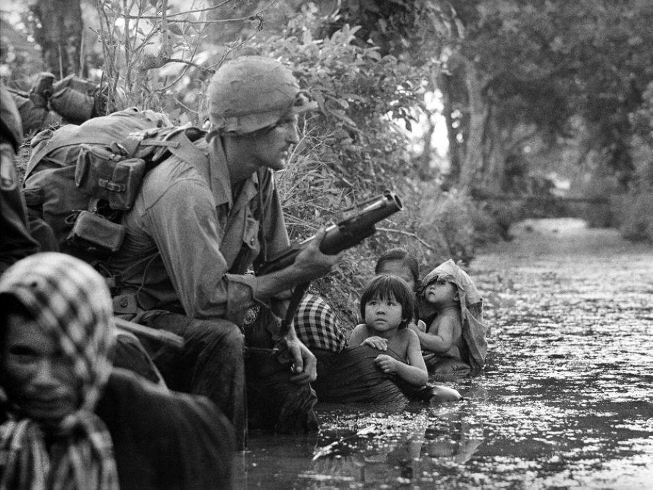 越战中的孩子 战争 越战 